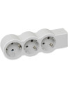Legrand Разклонител БЯЛ 3x2P+E без кабел Standard NEW  - 694573 - 2