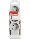 Legrand Разклонител БЯЛ 3x2P+E без кабел Standard NEW  - 694573 - 4