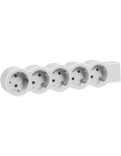Legrand Разклонител БЯЛ 5x2P+E без кабел Standard NEW - 694577 - Цена | LEDs4economy