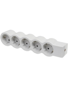Legrand Разклонител БЯЛ 5x2P+E без кабел Standard NEW - 694577 - Цена | LEDs4economy 2