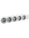 Legrand Разклонител БЯЛ 5x2P+E без кабел Standard NEW  - 694577 - 5