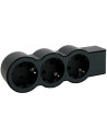 Legrand Разклонител ЧЕРЕН 3x2P+E без кабел Standard NEW  - 694574