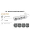 Legrand Разклонител БЯЛ 4x2P+E с кабел 1.5 метра / 3x1.5мм2 Standard NEW  - 694552 - 5