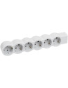 Legrand Разклонител БЯЛ 6x2P+E без кабел Standard NEW  - 694579