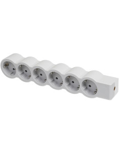Legrand Разклонител БЯЛ 6x2P+E без кабел Standard NEW - 694579 - Цена | LEDs4economy 2