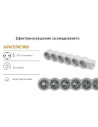 Legrand Разклонител БЯЛ 6x2P+E без кабел Standard NEW  - 694579 - 3