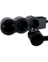 Legrand Разклонител ЧЕРЕН 3x2P+E с кабел 3 метра / 3x1.5мм2 Standard NEW  - 694560