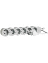 Legrand Разклонител БЯЛ 6x2P+E с кабел 1.5 метра / 3x1.5мм2 Standard NEW  - 694557 - 3