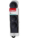 Legrand Разклонител ЧЕРЕН 4x2P+E с кабел 1.5 метра / 3x1.5мм2 Standard NEW  - 694553 - 3