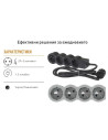 Legrand Разклонител ЧЕРЕН 4x2P+E с кабел 1.5 метра / 3x1.5мм2 Standard NEW  - 694553 - 4