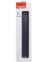Legrand Разклонител ЧЕРЕН 6x2P+E с кабел 1.5 метра с гръмозащита Premium NEW  - 694513 - 3