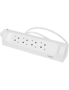 Legrand Разклонител ъглов бял 4x2P+E с кабел 1 метър Corner NEW - 694501 - Цена | LEDs4economy