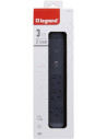 Legrand Разклонител ЧЕРЕН 3x2P+E с кабел 1.5 метра с гръмозащита и USB A+C 3A 15W Premium NEW  - 694512 - 4