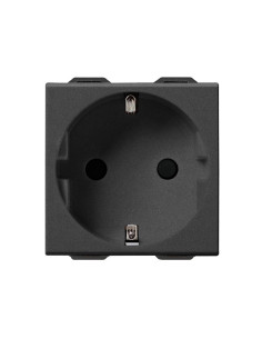 VIMAR 09208.CM Контакт SICURY немски стандарт 2P+E 16 A 250 V~ Карбон мат, 2M NEVE UP - Цена | LEDs4economy