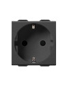 VIMAR 09208.CM Контакт SICURY немски стандарт 2P+E 16 A 250 V~ Карбон мат, 2M  NEVE UP