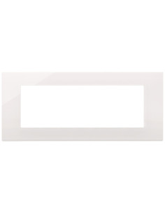 VIMAR 30657.40 Декоративна рамка Linea, 7M, Reflex white, - Цена | LEDs4economy 2