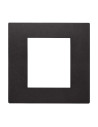 VIMAR 30642.02 Декоративна рамка Linea, 2M, Black,  - 2
