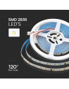 V-TAC LED Лента Бягаща 2835 120 10W 24V 4000K - 23608 - 4