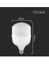 V-tac LED Bulb - 40W Plastic T120 6500K E27 With E40 Ring 23573 - 2