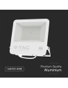 V-TAC 100W LED Прожектор SAMSUNG Чип 1м Кабел Бяло Тяло 6400K - 23443 - 2