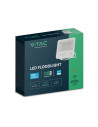 V-TAC 100W LED Прожектор SAMSUNG Чип 1м Кабел Бяло Тяло 6400K - 23443 - 4