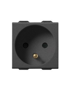 VIMAR 09212.CM Контакт SICURY френски стандарт 2P+E 16 A 250 V~ Карбон мат, 2M NEVE UP - Цена | LEDs4economy