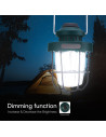 V-TAC 3W SMD LED Лампа За Къмпинг Презаредима Димираща IP44 - 23337 - 2