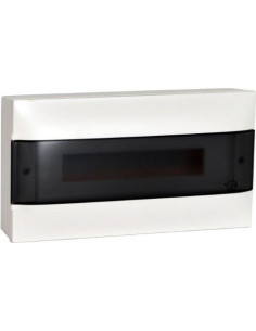 Legrand Табло за открит монтаж 18 мод. Practibox S с прозрачна врата и Н и РЕ клеми - 137216 - Цена | LEDs4economy