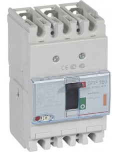 Legrand Автомат DPX3 160 TM 3P 160A 25кA регулируем (In x 0.8...1) - 420047 - Цена | LEDs4economy