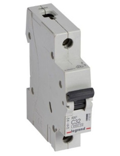Legrand Автоматичен прекъсвач RX3 1P 32A крива С 6kA - 419205 - Цена | LEDs4economy