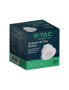 V-TAC PIR Сензор Вграждане 360º Бяло Тяло - 23426 - 9