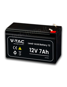 V-TAC 7Ah 12V Акумулаторна Батерия T2 151*65*94(100) мм - 23467 - Цена | LEDs4economy 2