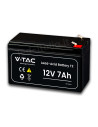 V-TAC 7Ah 12V Акумулаторна Батерия T2 151*65*94(100) мм - 23467 - 2