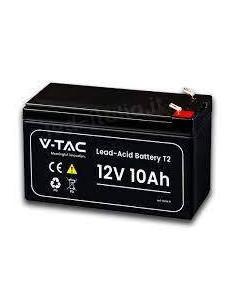 V-TAC 10Ah 12V Акумулаторна Батерия T2 178*35*60(67) мм - 23452 - Цена | LEDs4economy 2