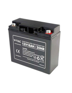 V-TAC 18Ah 12V Акумулаторна Батерия M5 180*77*168(168) мм - 23453 - Цена | LEDs4economy