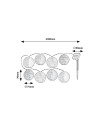 Rabalux Titu Външни декоративни лампи IP44 LED 0,48W 3000K 77048 - 6