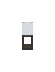 VIMAR 30339.CG Адаптер за RJ45 Keystone конектор Linea, 1М, с капак, Black, - Цена | LEDs4economy