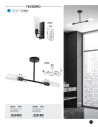 Rabalux Teodoro Осветление за баня IP44 E14 1x MAX 12W K 75027 - 5