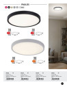 Rabalux Paulos Плафон IP20 LED 24W 4000 71072 - 7