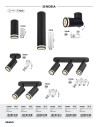 Rabalux Senobia Плафон IP20 GU10 1x MAX 35W K 73033 - 6