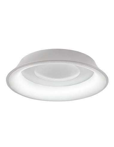 RABALUX Veller, indoor ceiling lamp, white metal lamp with white