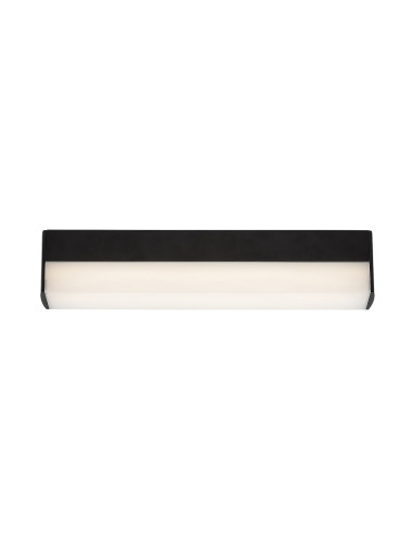 RABALUX Band2, indoor cabinet light, black aluminium lamp with 