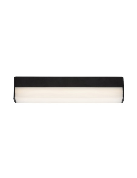 RABALUX Band2, indoor cabinet light, black aluminium lamp with 