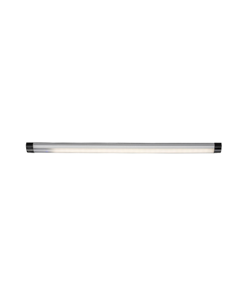 RABALUX Lendva, indoor cabinet lighting, silver metal/plastic 