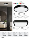 Rabalux Samira Вградени и повърхностно монтирани лампи IP44 LED 18W 4000 71252 - 5