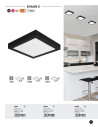Rabalux Shaun2 Вградени и повърхностно монтирани лампи IP20 LED 7W 4000K 71201 - 6