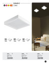 Rabalux Shaun2 Вградени и повърхностно монтирани лампи IP20 LED 7W 3000K 71207 - 5