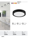 Rabalux Shaun2 Вградени и повърхностно монтирани лампи IP20 LED 7W 3000K 71210 - 5