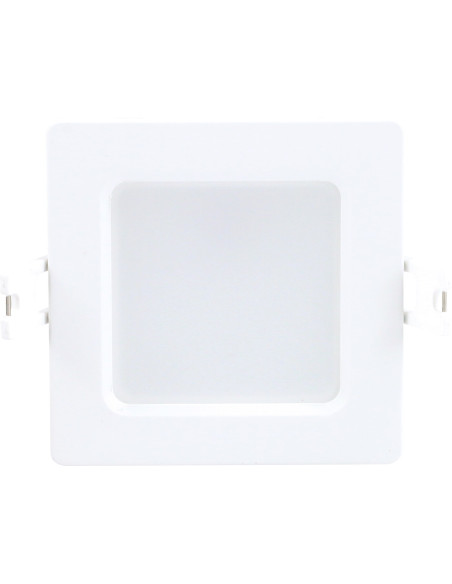 RABALUX Shaun2, indoor square white plastic recessed lamp, 3W, 