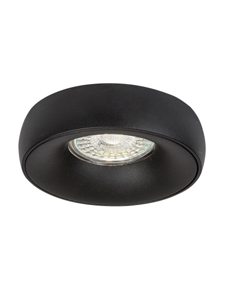 RABALUX Luiza, indoor recessed black aluminium lamp, GU10 